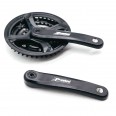 Система PROWHEEL TA-CQ01*24/34/42T*160MM ALLOY CRANK,CHAINLINE:48,5,под квадрат ,черный